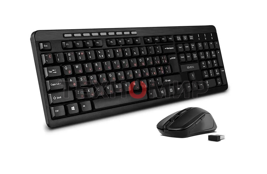 Комплект беспроводной SVEN KB-C3400W клавиатура+мышь