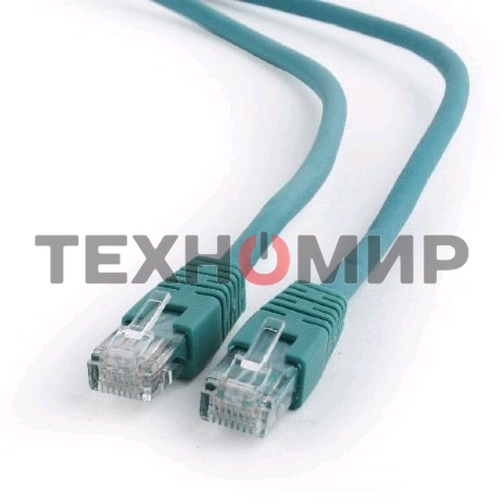 Патч-корд UTP Cablexpert cat.6, 1м, литой, многожильный, зеленый