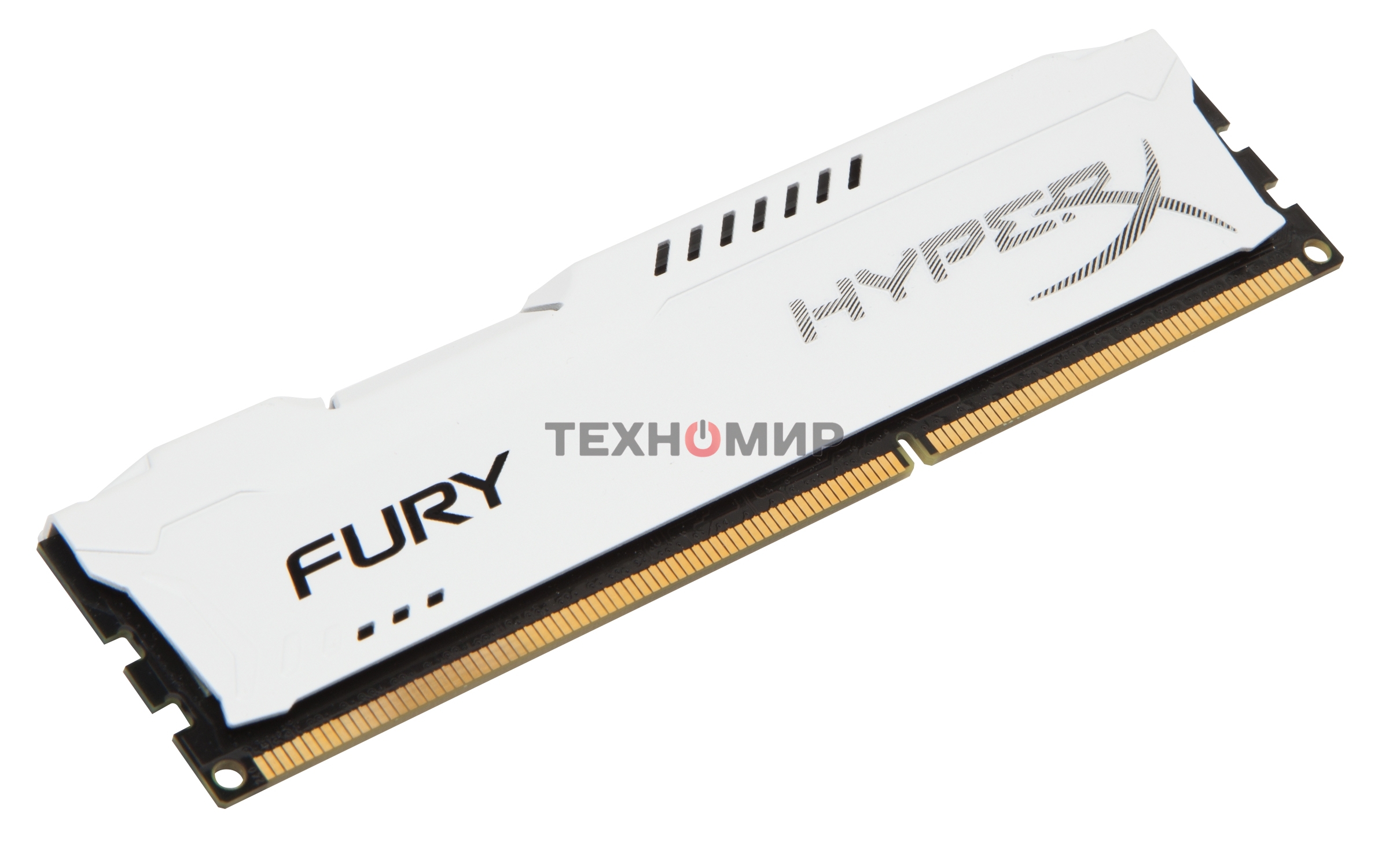 Модуль памяти Kingston DDR3 4Gb 1866MHz (PC3-15000) DIMM HyperX Fury White Series CL10
