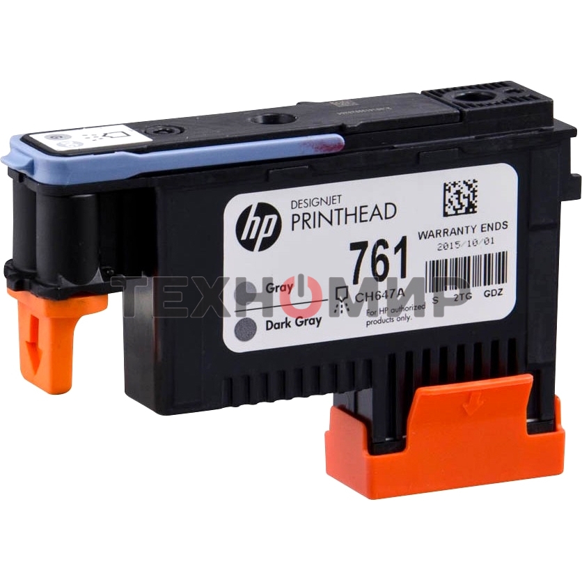 Картридж струйный HP 761 CH647A темно-серый/серый печатающая головка для HP DJ T7100