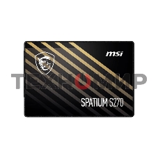 Накопитель SSD MSI SPATIUM S270, 480Gb, 2.5