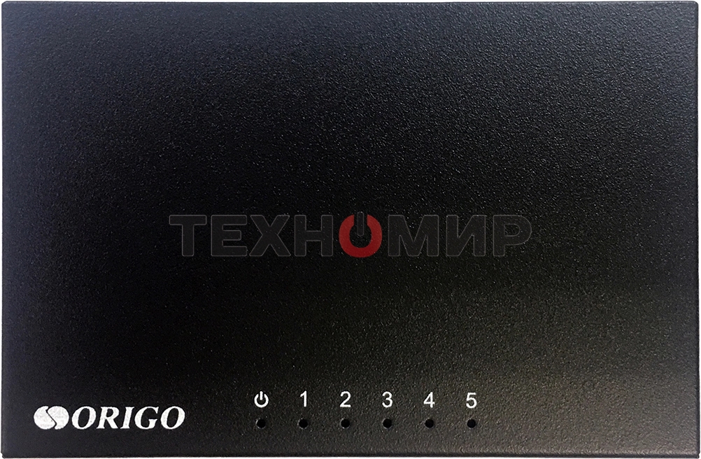 Коммутатор неуправляемый ORIGO OS2205/A2A 5x1000Base-T, корпус металл