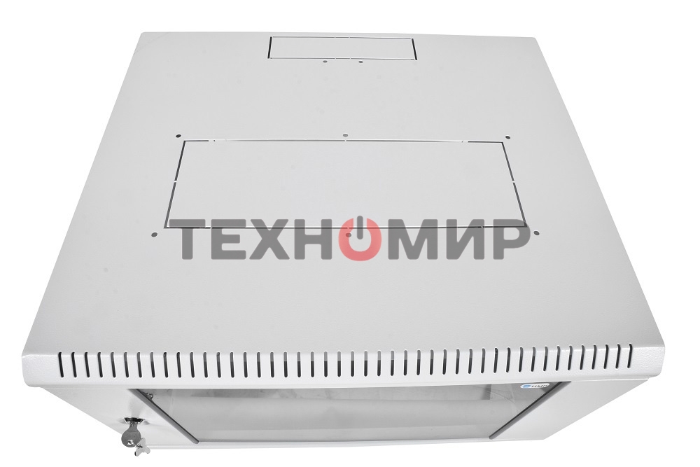 Шкаф телеком. настенный разборный 12U (600х350) дверь стекло (ШРН-Э-12.350) (1 коробка)