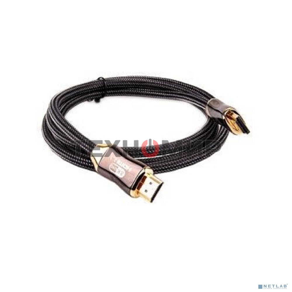 Кабель HDMI 19M/M,ver. 2.1, 8K@60 Hz 1.5m метал разъемы, нейлоновая оплетка Telecom TCG300-1.5M Кабель HDMI 19M/M,ver. 2.1, 8K@60 Hz 1.5m метал разъемы, нейлоновая оплетка Telecom