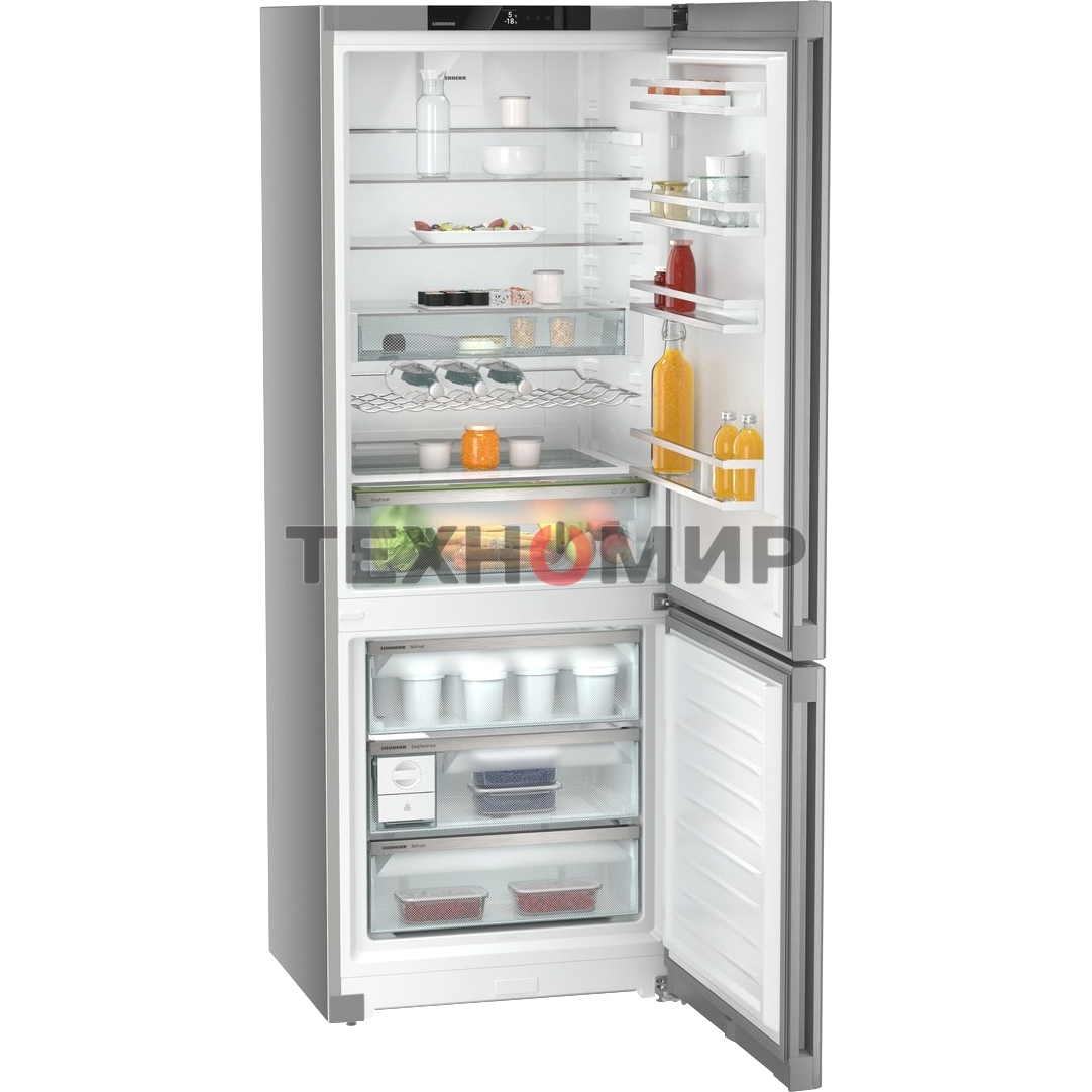 Холодильник Liebherr CNsfd 7723-20 001 серебристый двухкамерный 346/128л морозилка снизу