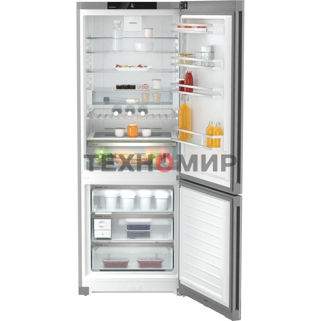 Холодильник Liebherr CNsfd 7723-20 001 серебристый двухкамерный 346/128л морозилка снизу