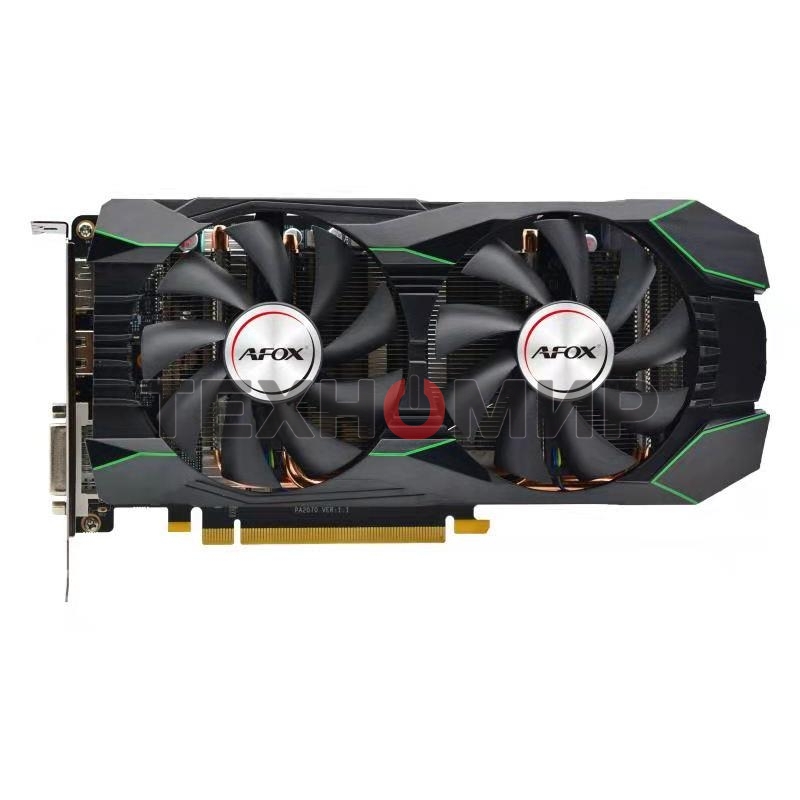 Видеокарта Afox GTX1660Ti 6Gb GDDR6 192-Bit DP DVI HDMI DUAL FAN RTL