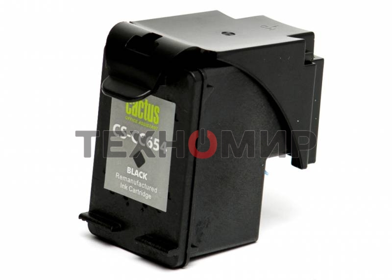 Картридж струйный Cactus CS-CC654 черный для №901 HP OfficeJet-4500/J4580/J4660/J4680 (18мл)