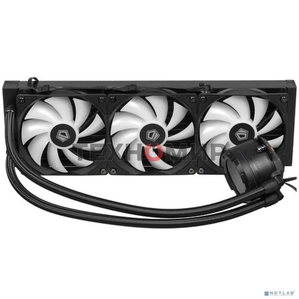 Система жидкостного охлаждения для процессора ID-COOLING SL360 XE черный 120мм алюминий+медь 1800rpm 30db 4-pin 350W