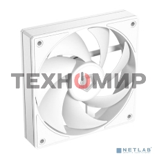 Вентилятор для корпуса ID-Cooling AF-125-W белый, 120 мм, 2000 об/мин, 29.85 дБ, 4 pin
