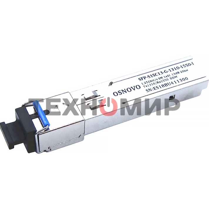 Модуль Osnovo SFP-S1SC13-G-1310-1550-I