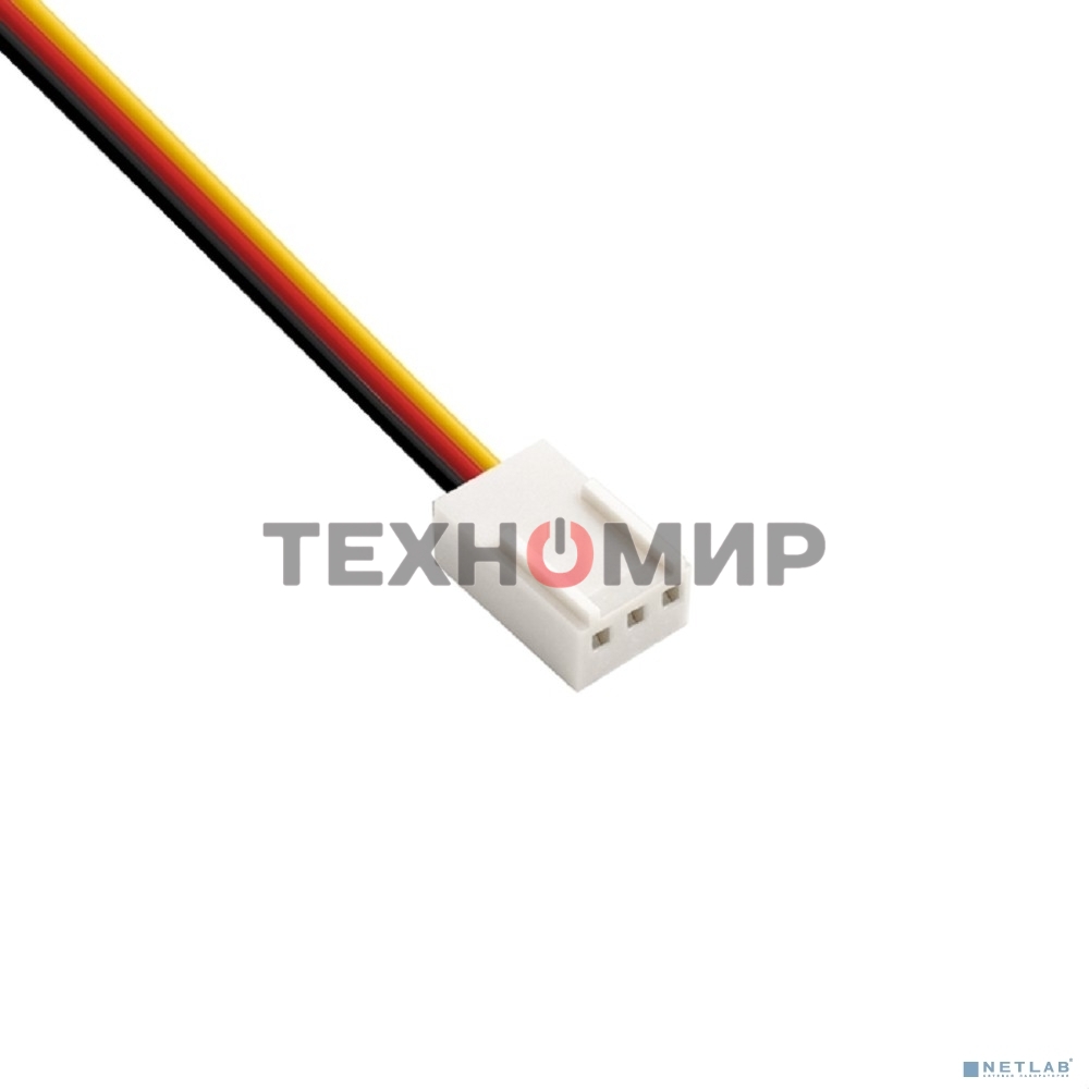 Вентилятор для корпуса ExeGate ExtraSilent ES08025S3P черный, 80 мм, 2100 об/мин, 21 дБ, 3 pin