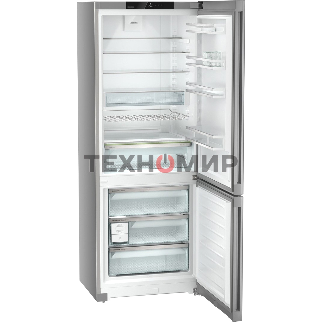 Холодильник Liebherr CNsfd 7723-20 001 серебристый двухкамерный 346/128л морозилка снизу