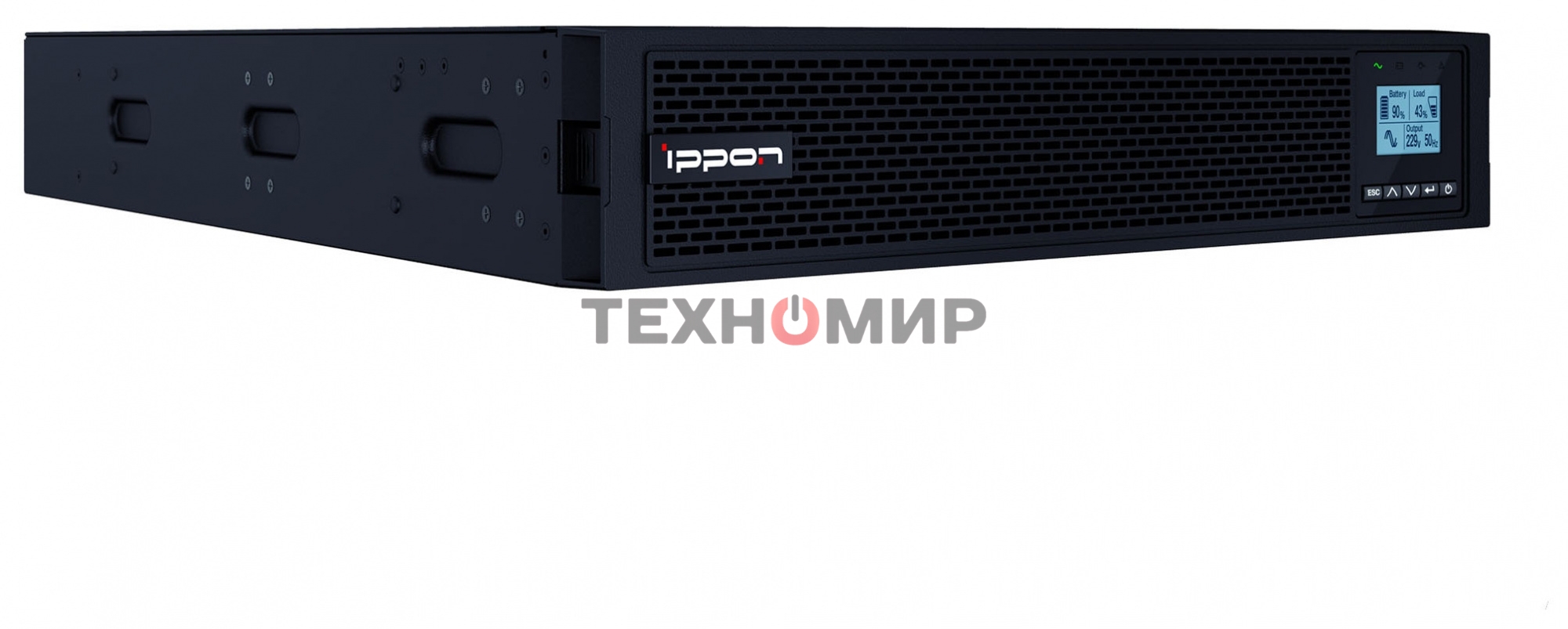 Источник бесперебойного питания Ippon Innova RT II 3000 3000Вт 3000ВА черный