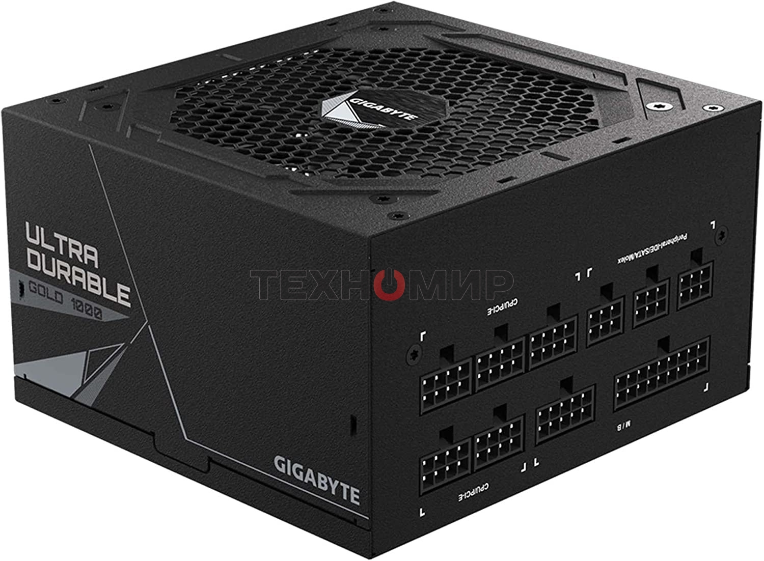 Блок питания Gigabyte ATX 1000W GP-UD1000GM 80 PLUS gold (24+4+4pin) APFC 120mm fan 8xSATA Cab Manag RTL
