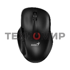 Мышь беспроводная Genius Ergo 8200S черный, 1200 dpi, радиоканал, USB, кнопки - 5