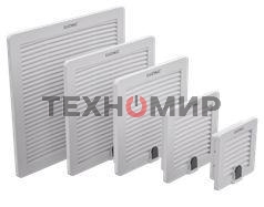 Решетка вентиляционная с фильтром ДКС R5RF08 112х112мм