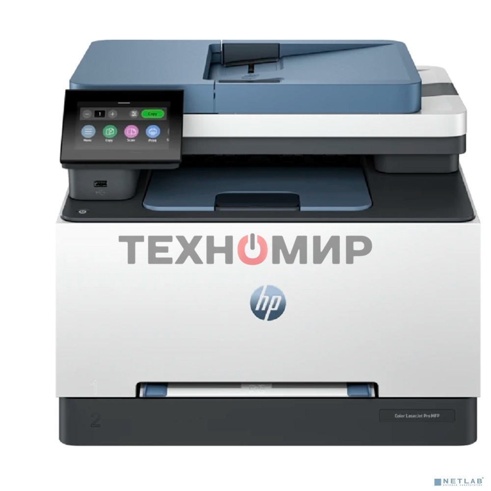 МФУ лазерное HP Color LaserJet Pro MFP 3303fdn, A4, цветной, печ. до 25 стр/мин., скан. до 19/8 стр/мин., 600х600 dpi (печ.), 1200x1200 dpi (скан.), USB, Ethernet (RJ-45)