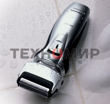Электробритва сетчатая Panasonic ES-RW30S реж.эл.:2 питан.:аккум. серебристый