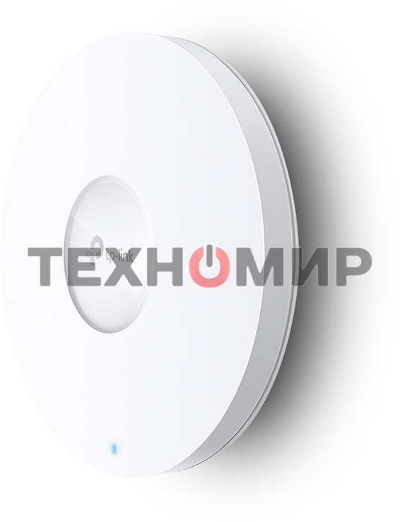 Потолочная точка доступа TP-Link EAP653 AX3000 Ceiling Mount Dual-Band Wi-Fi 6 Access Point, 1 1Gbps RJ45 Port, 574Mbps at2.4 GHz + 2402 Mbps at 5 GHz, 802.3at POE, 2 Internal Antennas