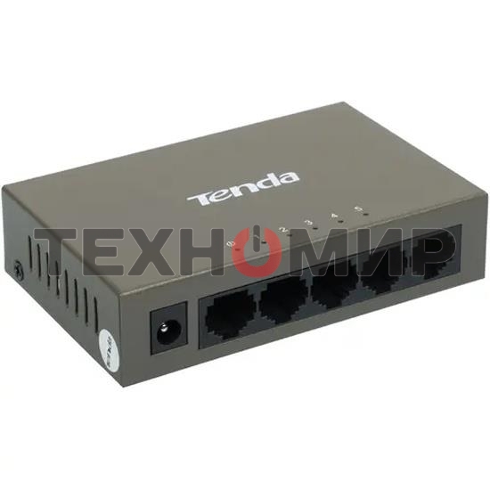 Коммутатор Tenda 5PORT 10/100M TEF1005D