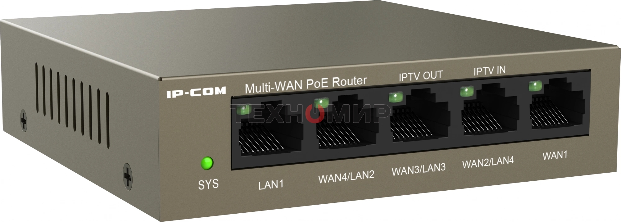 Коммутатор IP-COM 5PORT 4POE M20-POE