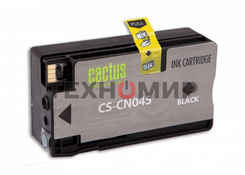 Картридж струйный Cactus CS-CN045 №950XL черный (73 мл) для HP OfficeJet Pro 8100/8600