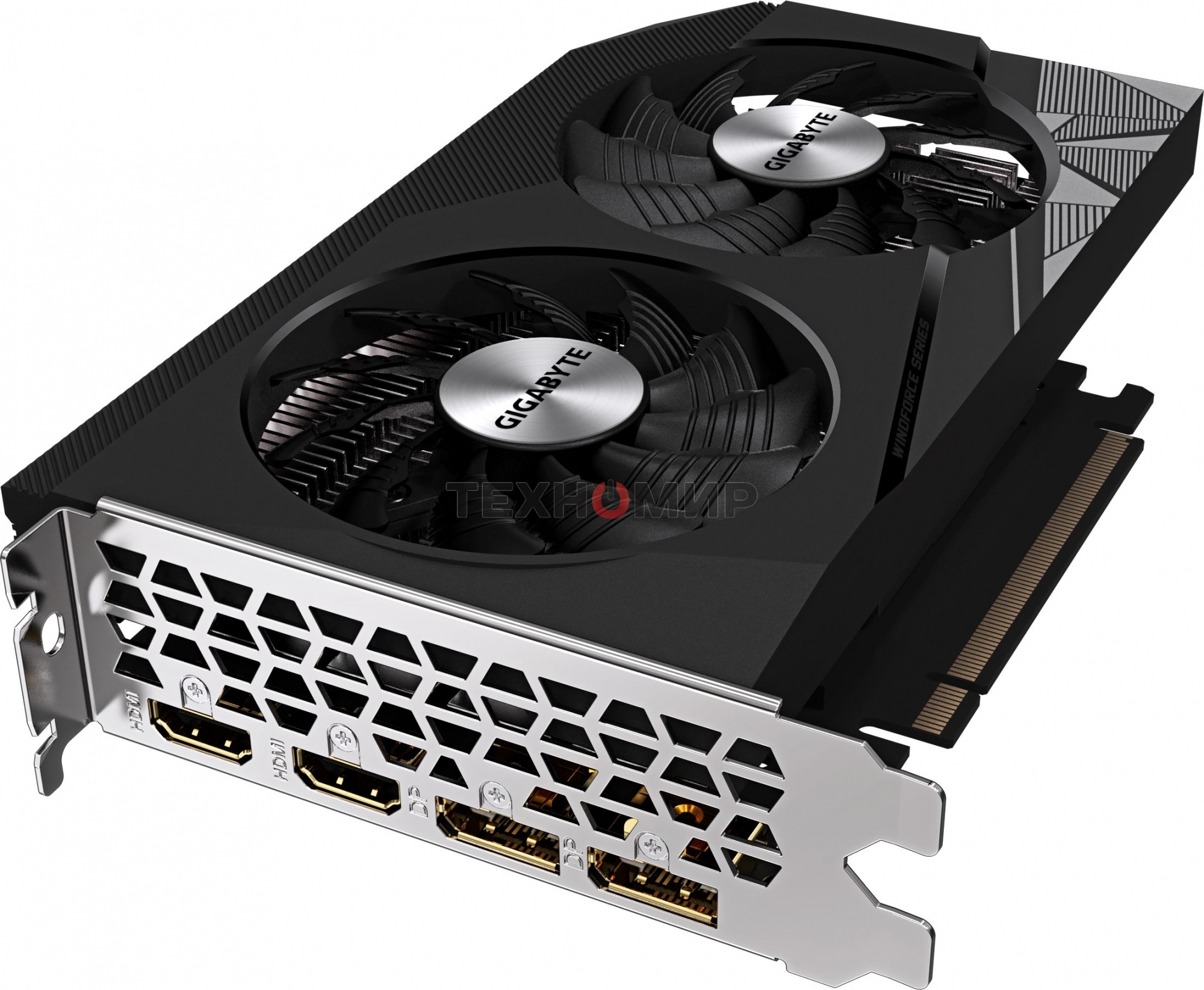 Видеокарта Gigabyte GV-IA310WF2-4GD INTEL ARC A310 4Gb 64bit GDDR6 2000/15500 HDMIx2 DPx2 HDCP Ret