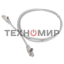 Патч-корд TWT FTP cat.6, с заливными колпачками, 7.0 м, серый