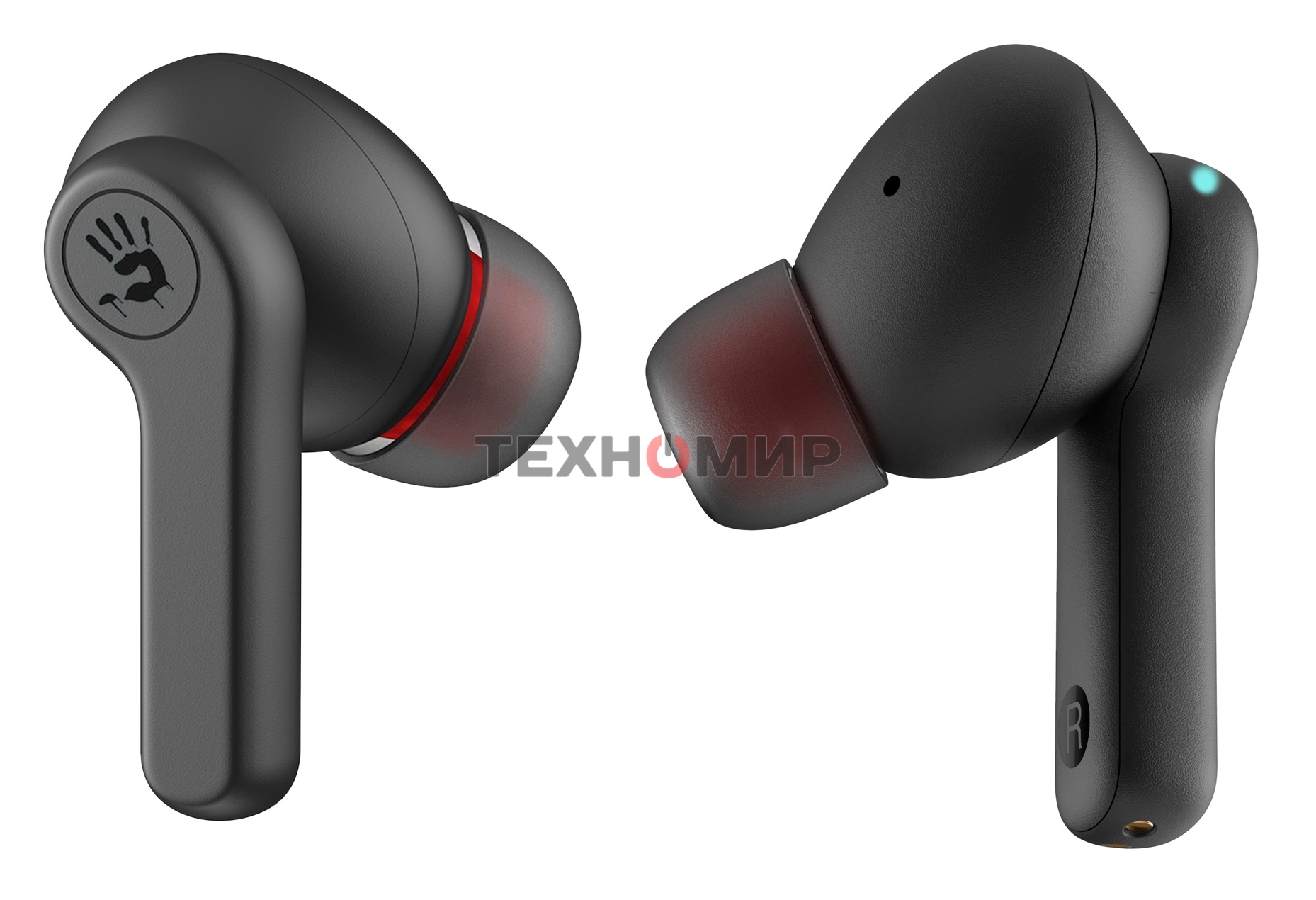 Наушники TWS A4Tech Bloody M30 черный, вкладыши, Bluetooth