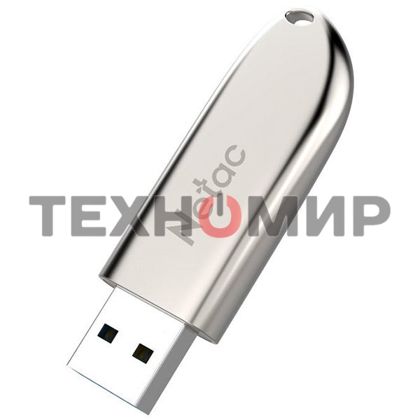 Флешка USB Netac U352 (NT03U352N-032G-20PN), 32Gb, USB 2.0, R/W 50/15, серебристый