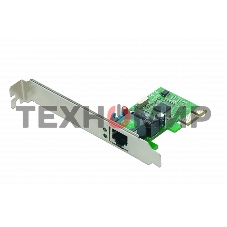 Сетевой адаптер Ethernet Gembird NIC-GX1 1000/100/10, PCI-express, чипсет RTL8111C