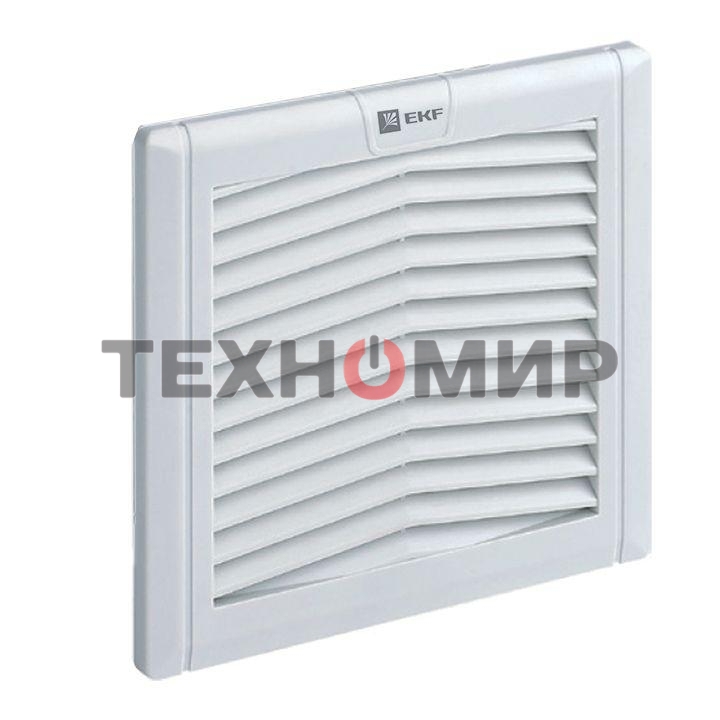 Решетка вентиляционная с фильтром 124x124мм IP54 PROxima EKF EXF52