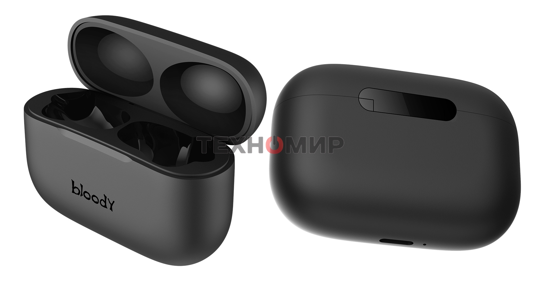 Наушники TWS A4Tech Bloody M30 черный, вкладыши, Bluetooth