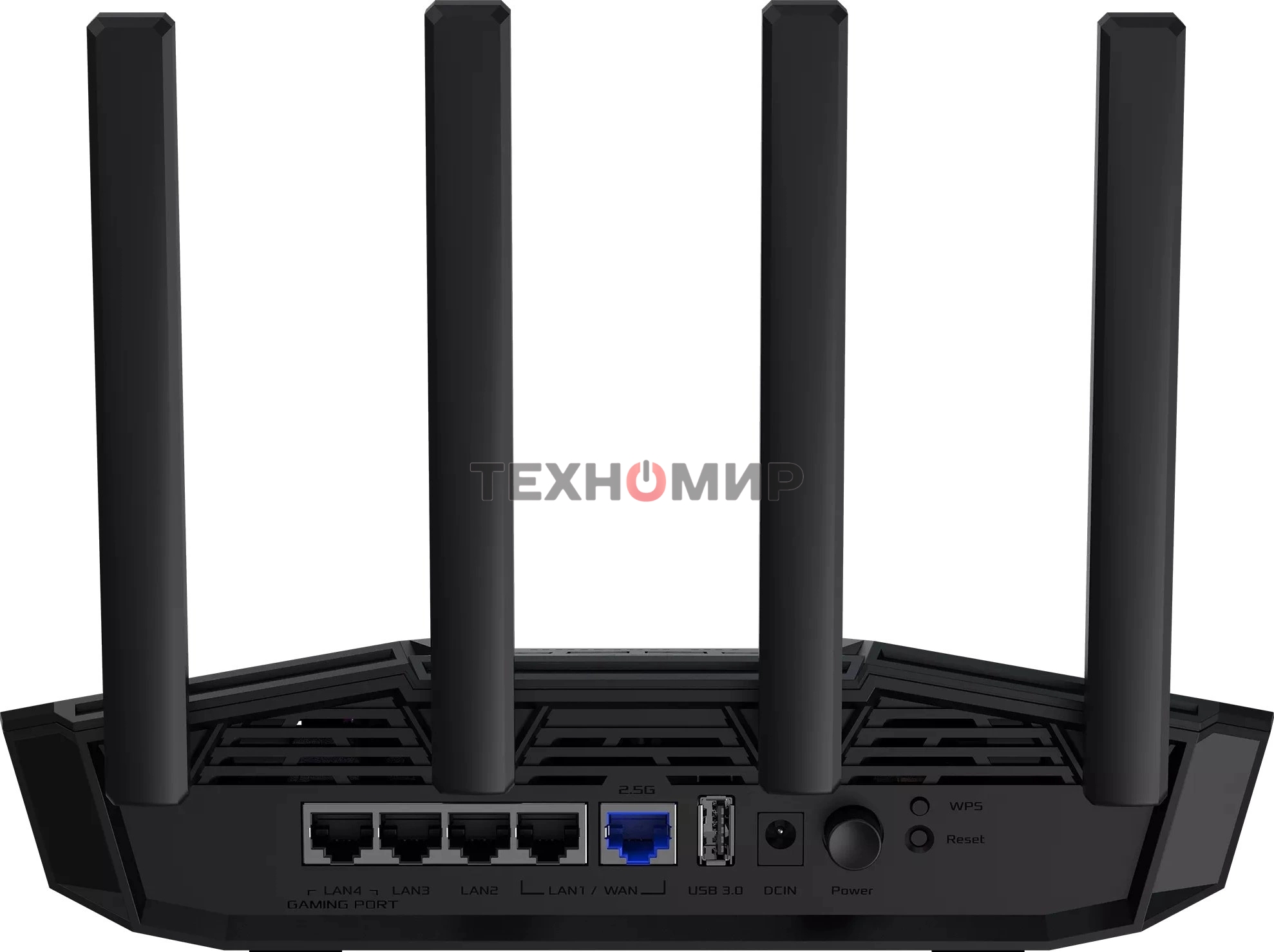 Роутер беспроводной Asus TUF-BE3600 BE3600 100/1000/2500BASE-T черный