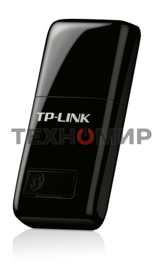 Сетевой адаптер TP-Link SOHO TL-WN823N Беспроводной USB мини адаптер 300 Мбит/с стандарта N c кнопкой QSS(Realtec)