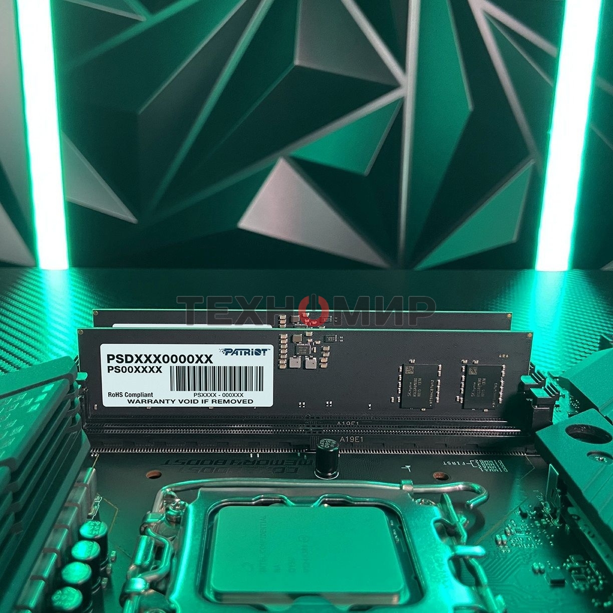 Оперативная память Patriot Signature, DDR5, 32GB (1x32 GB), 5600 MHz, CL46, DIMM