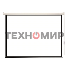 Экран с электроприводом Lumien Eco Control 152x240 см (раб. область 144х232 см) Matte White черная кайма по периметру 16:9