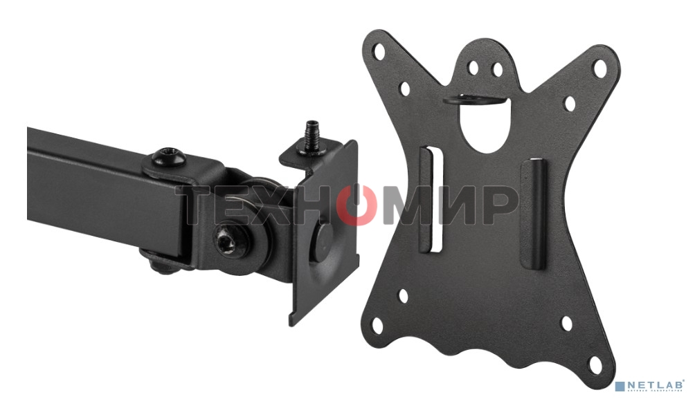 Кронштейн для монитора Kromax CASPER-506 черный 4 шт/уп. 10