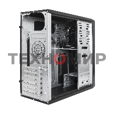 Компьютерный корпус Miditower ExeGate CP-606U-AB450 (ATX, AB450 с вент. 8см, 1хUSB/1хUSB 3.0, аудио)