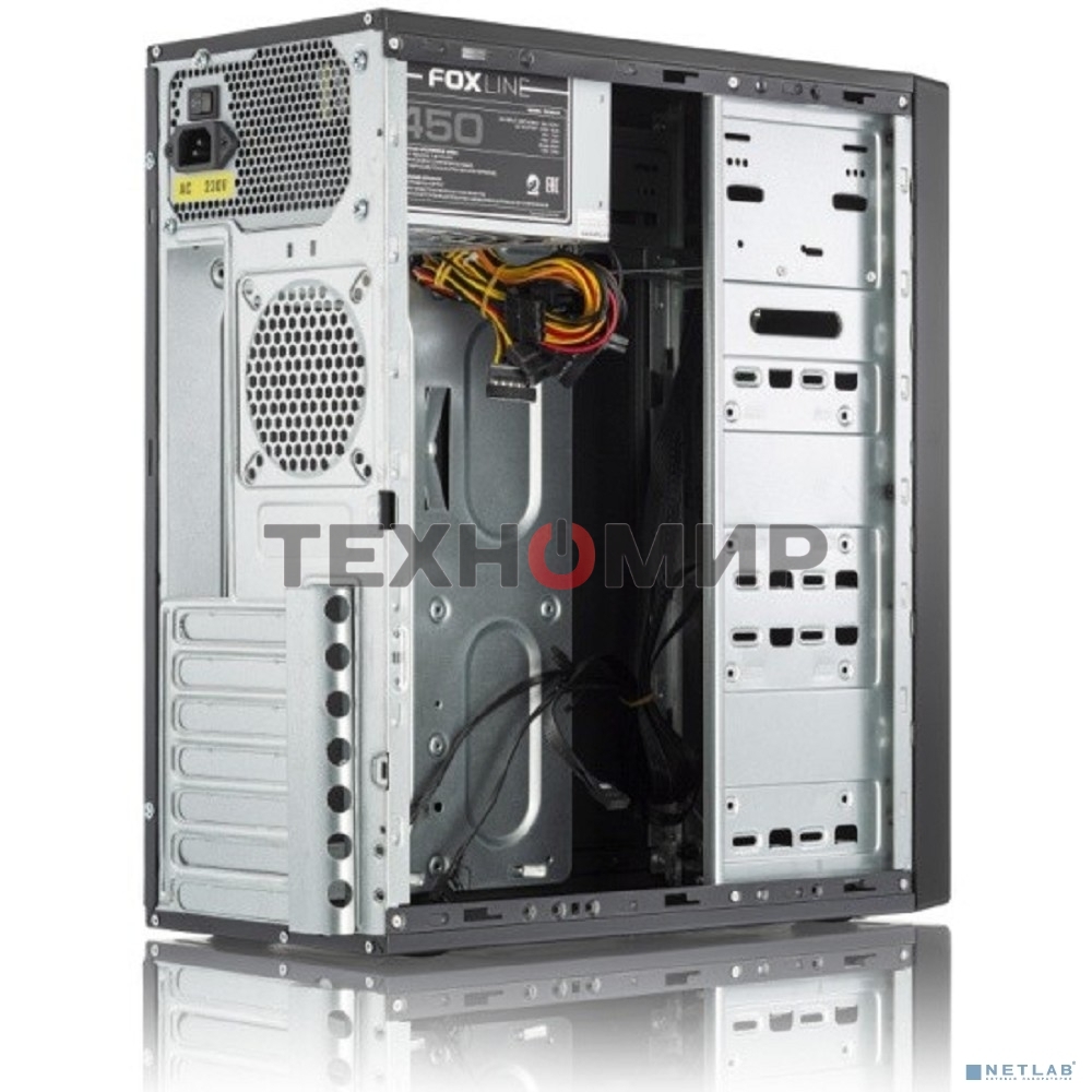 Компьютерный корпус Foxline FL-301+FZ450R