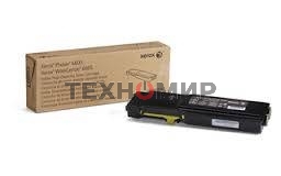 Картридж лазерный Xerox 106R02235 желтый для Xerox Phaser 6600/WC 6605 (6000 стр)(Channels)