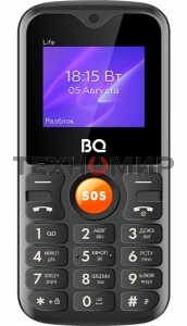 Мобильный телефон BQ 1853 Life красный/черный