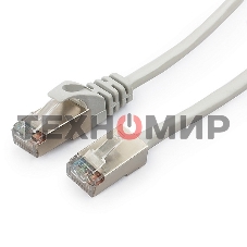 Патч-корд FTP Cablexpert cat.5e, 7.5м, литой, многожильный серый