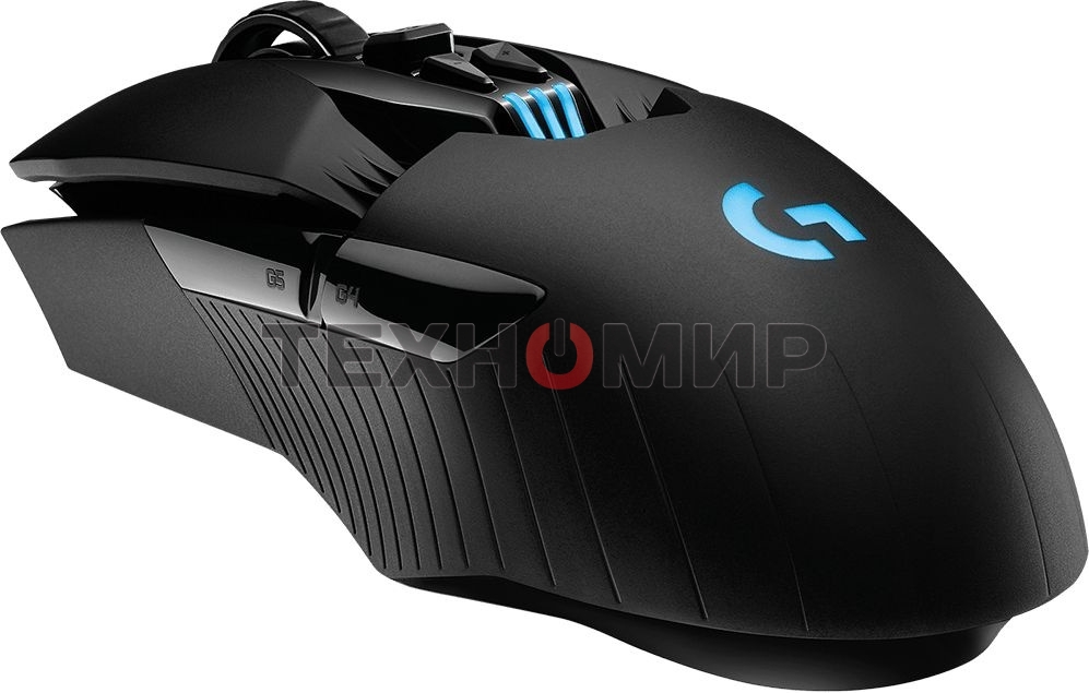 Мышь беспроводная Logitech G903 LIGHTSPEED черный, 25600 dpi, радиоканал, USB, кнопки - 11