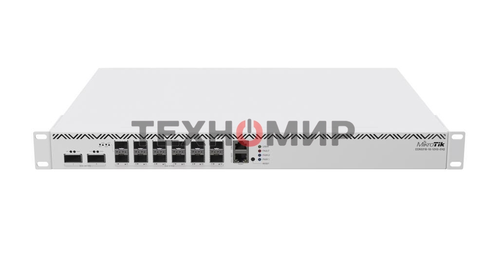 Маршрутизатор MikroTik CCR2216-1G-12XS-2XQ 10/100/1000BASE-TX/SFP серый