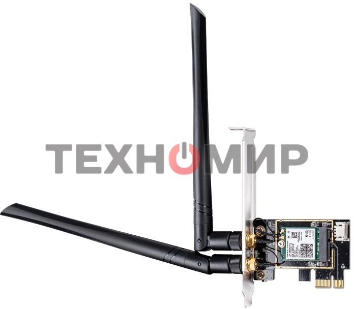 Сетевой адаптер Wi-Fi + Bluetooth Cudy WE3000 AX3000 PCI Express (ант.внеш.съем) 2ант.