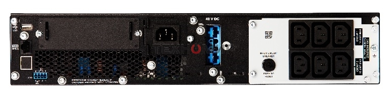 Источник бесперебойного питания APC Smart-UPS SRT, 1000VA/1000W, On-Line, Extended-run, Rack 2U (Tower convertible), черный