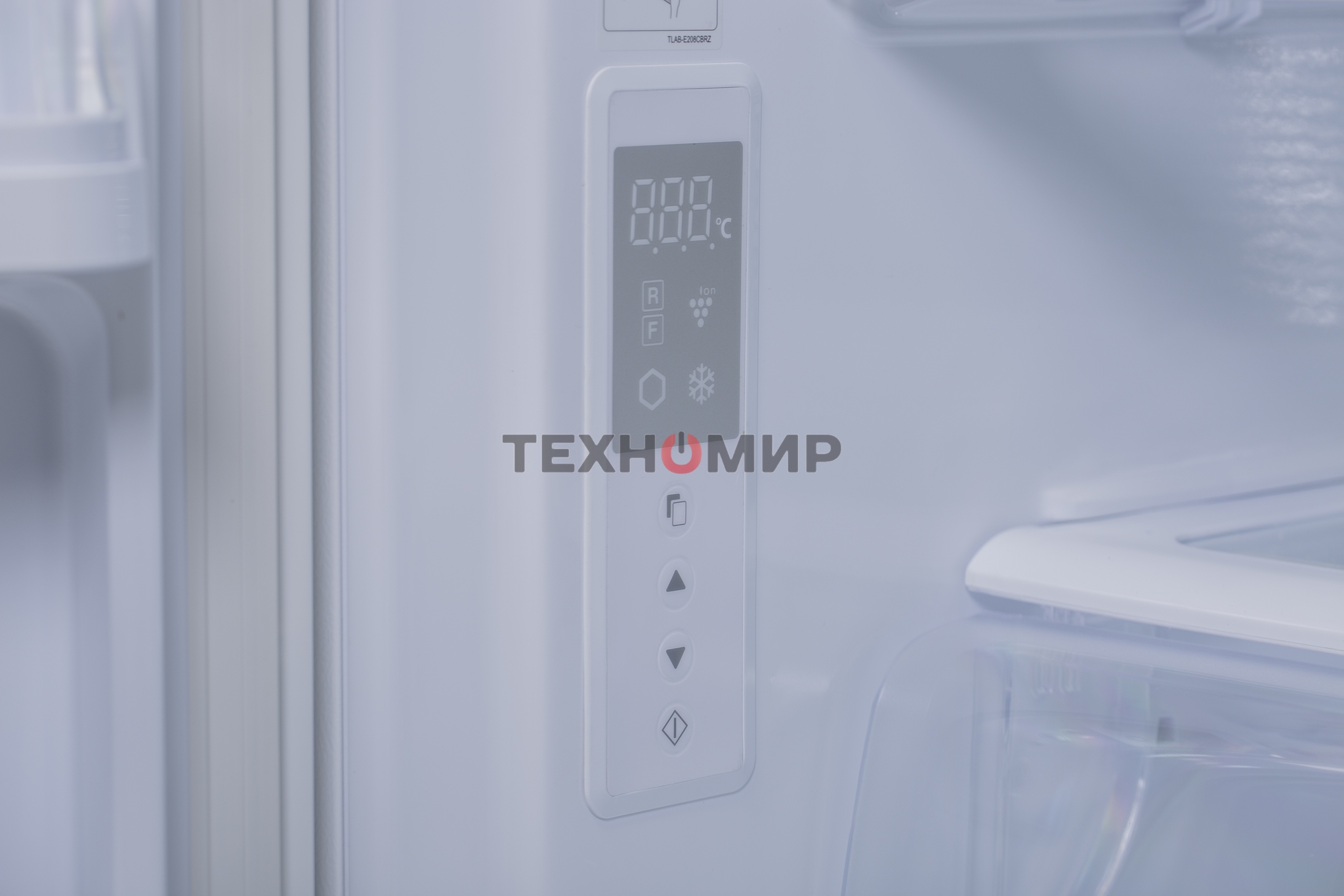 Холодильник Sharp SJGX98PWH белое стекло четырехкамерный 394/211л морозилка снизу