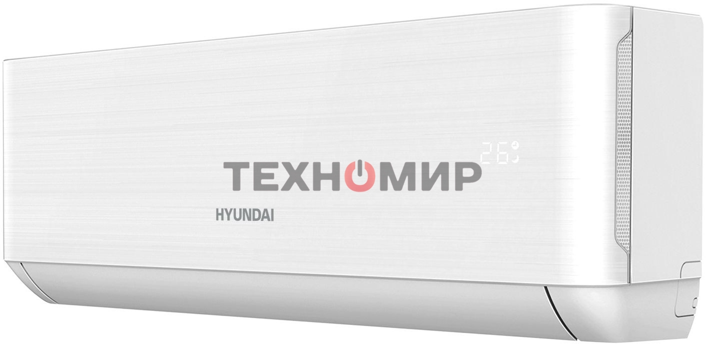 Кондиционер сплит-система Hyundai HAC-12/T-PRO 12000 BTU, 23 м², 22/41 дБ, охлаждение, обогрев, осушение, белый